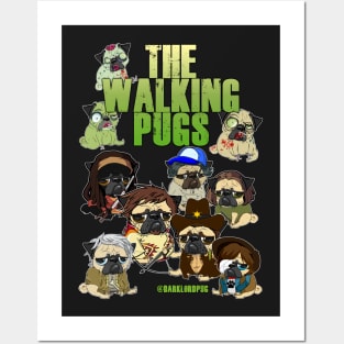 The Walking Pugs Posters and Art